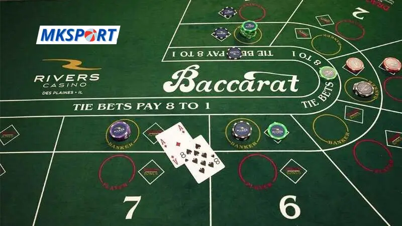 Game bài Baccarat rất phổ biến ở sòng bạc Việt Nam